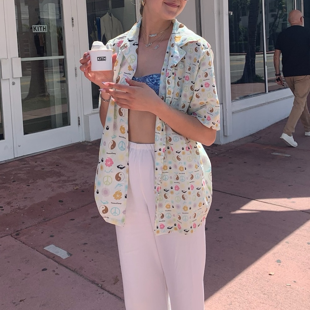 House of Sunny Button Up